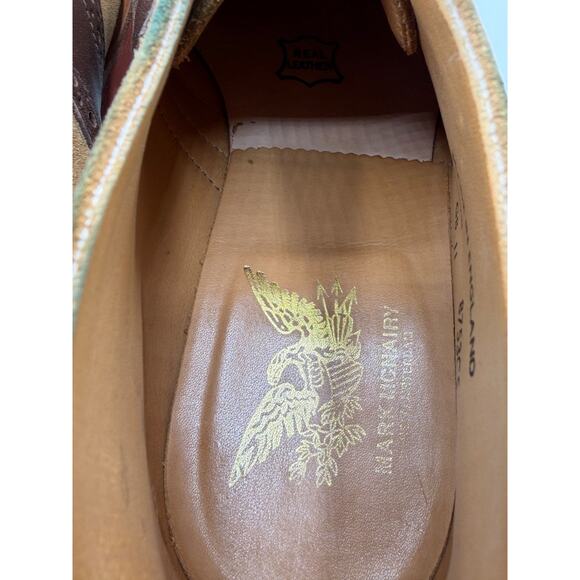 Mark McNairy Chukka Boot Tan Suede Brown Leather Mens 8753CS Size 12 No Box main image 7